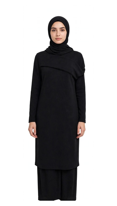 Bayan Siyah Elbise
